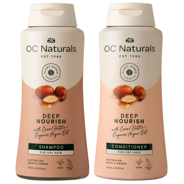 Deep Nourish Shampoo and Conditioner OC Naturals